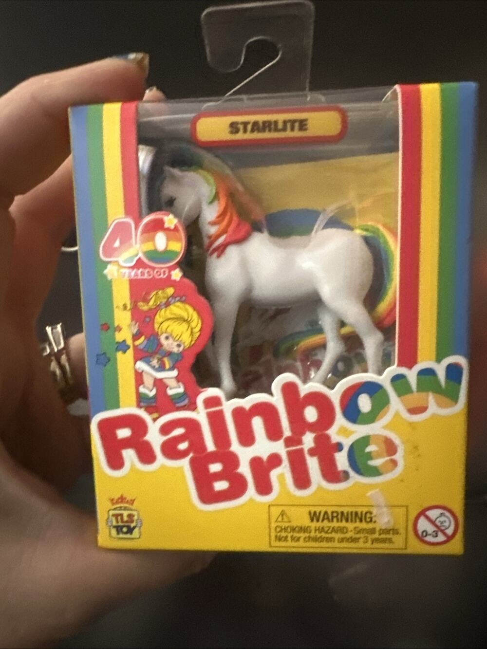Rainbow Brite STARLITE 2.5" Mini Figure CheeBee TLS Series 1 40th Anniversary